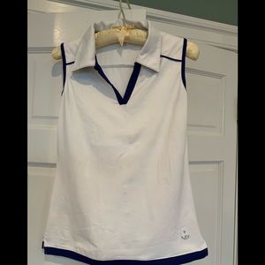 Golf/tennis performance fabric top